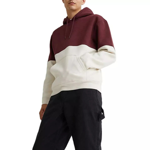 Men's Polyester/Cotton <b>Thick</b> <b>Fleece</b> Pullover Hoodie-Quick Dry & Breathable Winter Warmth for Urban Street Fashion Daily Wear - Product Image 1