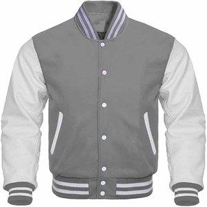 Veste universitaire vintage d'hiver personnalisée OEM pour hommes, style Letterman en laine, coupe courte - Product Image 1