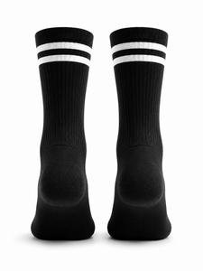 White Crew Woven Eco-Friendly Breathable Anti-Bacterial Quick Dry Sports <b>Socks</b> Men's <b>Running</b> Basketball Soccer Football Training - Product Image 3