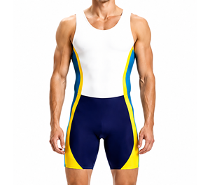 Combinaison de natation légère et personnalisée pour l'été, imprimée style hip-hop, pour équipes universitaires de rame, séchage rapide - Product Image 3