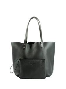 Bolsa de Viaje de Cuero Genuino para Mujer, Hecha a Mano, de Gran Capacidad, Color Sólido, con Cierre de Cremallera y Doble Correa para el Hombro, LTB-0238 - Product Image 2