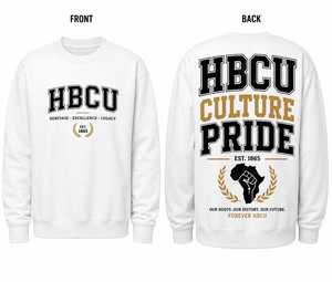 Sweat-shirt HBCU personnalisé en gros, coton premium, logo universitaire brodé, sweat à capuche pour hommes et femmes - Product Image 1