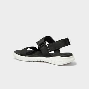 Sandalias Deportivas con Punta Abierta, Color Negro, Casuales, Cómodas, con Correa de Talón Extraíble, Cierre de Gancho y Bucle, Ligeras - Product Image 3