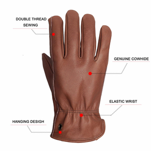 Custom Leather <b>Driver</b> <b>Gloves</b> Manufacturer Oem Odm High Quality Flexible Durable Safety <b>Gloves</b> - Product Image 2