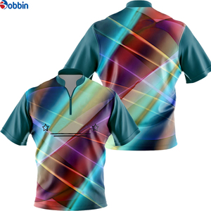 Nueva Colección de Verano para Hombre: Camisetas con Sublimación, Polos de Golf Personalizados con Cierre, Transpirables, de Poliéster/Algodón, Casuales y a la Moda - Product Image 4