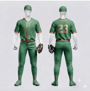 Uniforme de béisbol para hombre de alta calidad con diseño sólido, a la venta en línea, último diseño de uniforme de béisbol a precio económico, sublimación completa. - Product Image 4