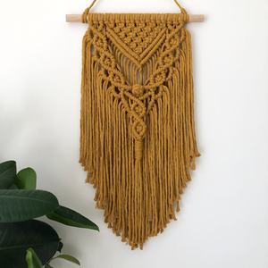 Home <b>Decoration</b> Boho Handmade 100% Cotton Tassel <b>Wall</b> <b>Hanging</b> Macrame, macrame <b>wall</b> <b>hanging</b> ,Hand Made <b>Wall</b> <b>Hanging</b> , - Product Image 1