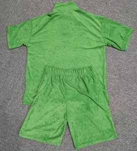 Men's Breathable Eco-Friendly Custom Tracksuit Sweatsuit Private Label Blank Sweat Suit Two-Piece Summer Shorts <b>Set</b> - Product Image 4