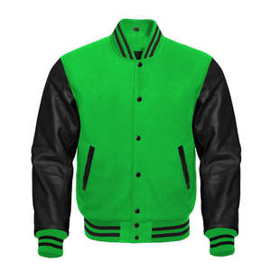 Vestes de style urbain, service OEM, design personnalisé, vestes de baseball varsity, vêtements pour hommes - Product Image 3