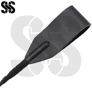 Fouet d'équitation Premium SHER SONS SPORTS, manche en fibre de verre/PVC, poignée en cuir/PU, antidérapante, pour l'entraînement quotidien et l'équitation, durable - Product Image 3