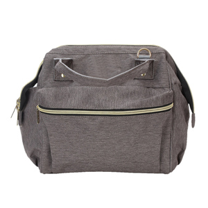 Mochila Pañalera Multifuncional, Bolsa de Viaje para Bebé con Porta Biberones Aislados a Prueba de Fugas, Puerto USB, Organizador Espacioso de Lona, 15.5L - Product Image 1