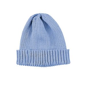 Gorro de lana 100% tejido a mano con dobladillo, clásico, de punto acanalado, para invierno, ajustable, unisex, con bordado, para pesca - Product Image 6