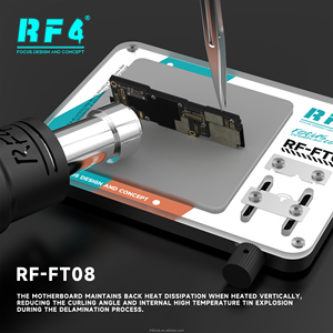 สถานีงานบัดกรีแม่เหล็ก RF4 FT08 แบบรวมหลายฟังก์ชั่น พร้อมอุปกรณ์ซ่อมเมนบอร์ด ฟังก์ชั่นแยกชิ้นส่วนและจัดเก็บ - Product Image 4