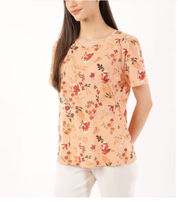 Camiseta de algodón para mujer, ligera, suave, de manga corta, ideal para verano, para oficina ecológica o trabajo en casa - Product Image 4