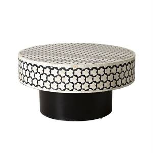 Table basse de luxe en os incrusté - Product Image 2