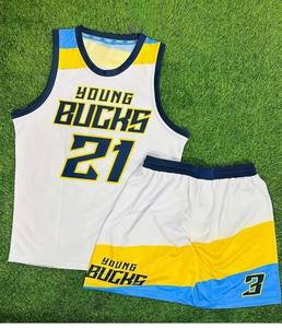 Ensemble de maillots de football américain 7 contre 7 de qualité supérieure, personnalisables, avec sublimation par compression - Product Image 5