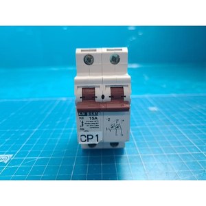 Disjoncteur miniature LS ELECTRIC BKM-15A, utilisé comme pièce détachée pour équipement semi-conducteur d'époque - Product Image 1