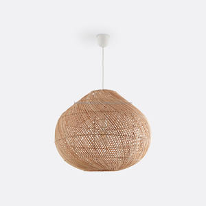 Decorative Woven <b>Rattan</b> Lampshade Boho Chic Style Eco-Friendly Ceiling <b>Shade</b> for Interior Designers Bulk Order - Product Image 6