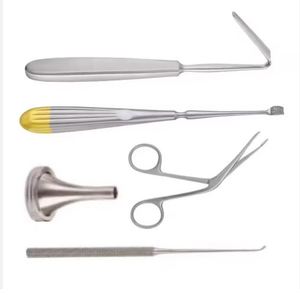 Juego de Instrumentos Quirúrgicos ENT Manuales OEM de 5 Piezas de Acero Inoxidable con Certificación CE ISO 13485 de Alta Potencia Mediva Essence - Product Image 4