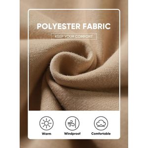 Sweats à capuche décontractés en coton pour hommes, avec cordon de serrage, fermeture éclair intégrale, polaire, tailles XXS à 6XL, impression sérigraphique, anti-froissement - Product Image 6