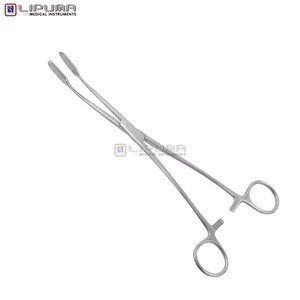 Pinces à éponges chirurgicales Fletcher Javerts en acier inoxydable de qualité supérieure, en forme de S, instruments médicaux manuels avec norme de sécurité - MOL - Product Image 5