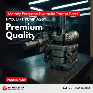 Conjunto de Bomba Hidráulica 184473M1, 10 Estrías, Acero Inoxidable, Presión 2300-2800 PSI, para Tractores Massey Ferguson Kalapi, 6 Meses de Garantía - Product Image 3