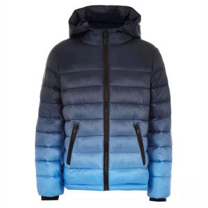 Chaqueta Acolchada para Hombre, OEM ODM, Logotipo Personalizado, Chaqueta Acolchada con Capucha para Hombre, para Clima Frío, Resistente al Viento y Cálida - Product Image 1