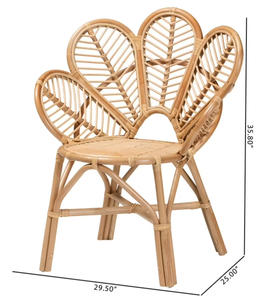 Fauteuil lounge en rotin moderne de qualité supérieure |   Design tissé à la main naturel pour hôtels et usage extérieur - Product Image 3