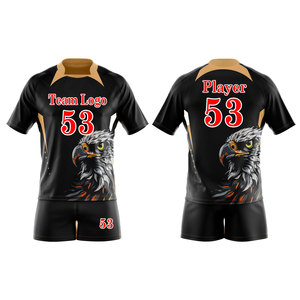 Maillot de rugby pour homme, design optimal, robuste, classique, manches longues, vêtements d'équipe, haute performance, respirant, directement de l'usine - Product Image 2