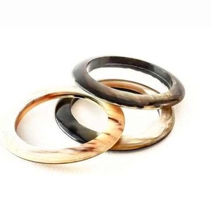 กำไลข้อมือแฟชั่นผู้หญิงทำจากเขาควาย ประดับด้วยอาเกต ราคาถูก ขายส่ง - Product Image 5