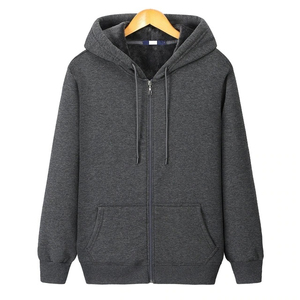 Top Selling High Quality Custom logo Blue <b>Zip</b> <b>up</b> <b>Hoodies</b> Men 100% Cotton Hooded Heavyweight Fleece Blank Oversized Men'S <b>Hoodies</b> - Product Image 6