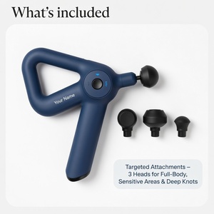 Pistola de Masaje Profesional OEM para Tejido Profundo, Masajeador de Percusión Portátil para Alivio del Dolor Muscular de Cuerpo Completo, Kit de Terapia de Masaje - Product Image 5