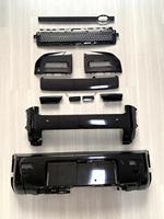 Kit de pare-chocs avant en ABS, installation facile pour Defender 2020-2025, style amélioré avec grille et trous pour feux de brouillard