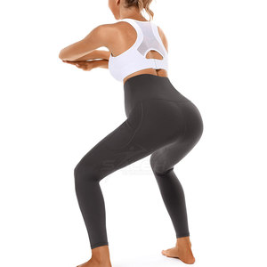 Legging de maternité sur mesure avec tissu extensible doux et ceinture large pour une grossesse confortable et un port décontracté - Product Image 2