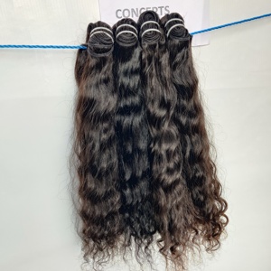 Cabello Humano Virgen Sin Procesar, Paquetes de Cabello Rizado al Por Mayor, Cabello Humano Indio de Templo con Cutícula Alineada - Product Image 6