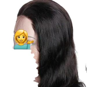 Pelucas de encaje completo de cabello humano virgen natural 100% indio - Product Image 3