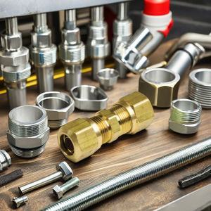 Accesorio de latón de freno de aire DOT para sistemas de camiones y remolques Producto de accesorios de tubería - Product Image 2