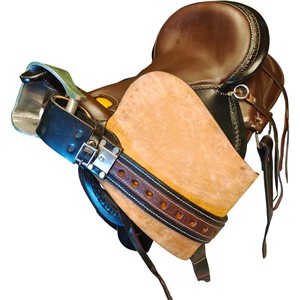 Selle de cheval Western en cuir de qualité supérieure pour la course de baril, toutes tailles disponibles - Product Image 4