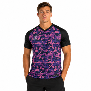 เสื้อแข่งอีสปอร์ตแบบซับลิเมชั่นสั่งทำพิเศษสำหรับทีมเกมมิ่งระดับโปร ระบายอากาศได้ดี แห้งเร็ว ลายพราง เสื้อเกมเมอร์ ชุดยูนิฟอร์มสำหรับผู้ชาย ฝึกซ้อมในสโมสร - Product Image 3