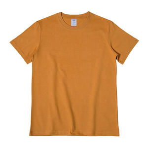 PREMIUM Men's 100% Cotton Short Sleeve Casual T-<b>Shirt</b> Solid Color Breathable Summer Wear Poplin Knitted Plain Dyed - Product Image 2