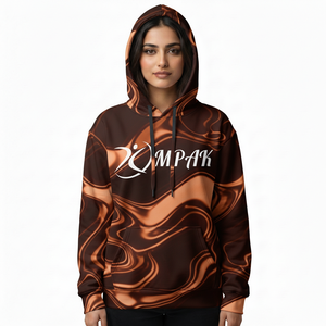 Sweat-shirt unisexe surdimensionné tendance et urbain avec impression par sublimation lisse pour les marques de vêtements lifestyle - Product Image 1