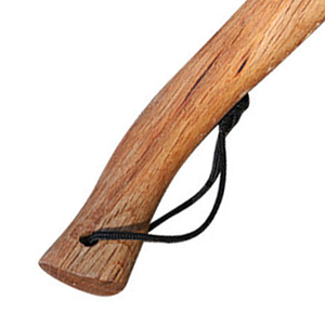 Hacha de alta calidad y tamaño pequeño con cabeza de acero y mango de madera natural para actividades al aire libre, corte de leña y senderismo. - Product Image 6