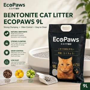 Premium OEM Bentonite <b>Cat</b> <b>Litter</b> 9L | Natural Clay Formula with Superior Absorption for Global Wholesale - Product Image 4