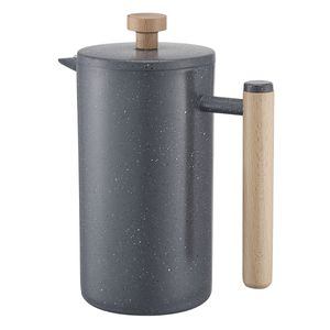 Cafetière à piston en acier inoxydable de 1 litre (34 onces), grande capacité, double paroi isolée, filtre à thé, capacité de 350 ml - Product Image 1