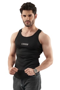 เสื้อกล้ามผู้ชาย OEM ผ้าฝ้ายถัก 100% คอกลม สปอร์ต สีพื้น ปรับแต่งสีได้ น้ำหนัก 120 กรัม ระบายอากาศได้ดี เหมาะสำหรับวิ่ง/ออกกำลังกาย รับสกรีนโลโก้ - Product Image 4