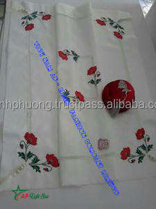 Elegant and Luxurious <b>Embroidered</b> <b>Tablecloth</b> Fresh Cross-Stitching & Needlework Crafts New - Product Image 6
