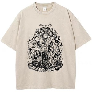 Camiseta de Hombre 100% Algodón con Lavado Ácido, Personalizable con Logotipo, Estilo Urbano, Diseño Vintage Oversize, Venta al Por Mayor - Product Image 5