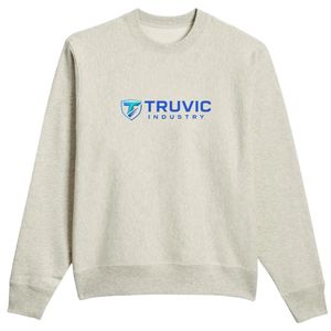 Men Relaxed Fit Fleece Crewneck <b>Sweatshirt</b> Casual Loose Fit Pullover with Ribbed Cuffs for Outdoor <b>Work</b> and Everyday Wear - Product Image 1
