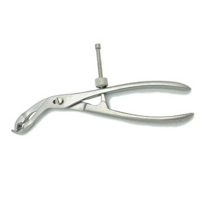 Instruments chirurgicaux vétérinaires en acier inoxydable de haute qualité, forceps auto-centrés Verbrugge pour maintenir les os - Product Image 3