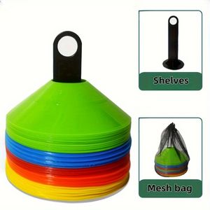 Conos de Práctica Deportiva ZAHRI SPORTS ZS-AB-138, Equipo de Entrenamiento de Agilidad, Conos Marcadores Flexibles de Plástico PE Suave para Fútbol - Product Image 5